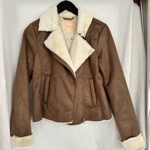 Altar’d state zip jacket w/ super soft interior material